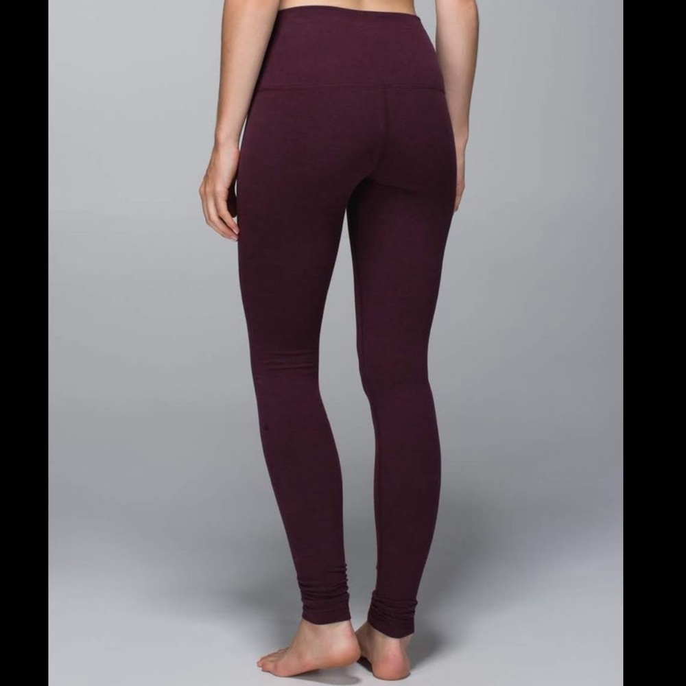 Lululemon Cotton Wunder Under Pant (Roll Down)